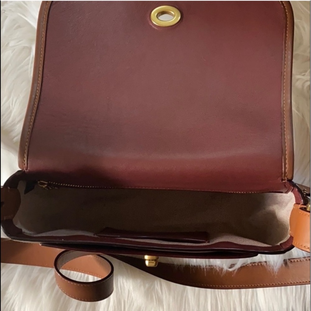 Brown Coach Shoulder Purse - Picture 11 of 11